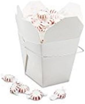 Green Direct Chinese Take Out Food Boxes 8 oz. White Pack of 50 - Chinese Food Containers