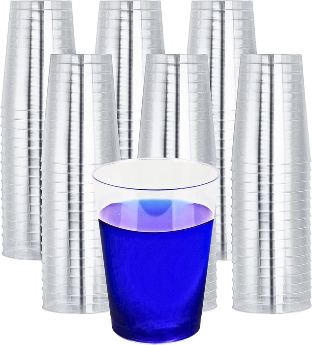 Tumblers Plastic Clear Cups | Pack of 100