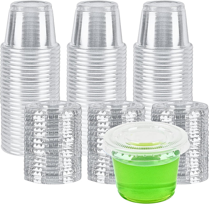 Disposable Jello Shot Cups with Lids