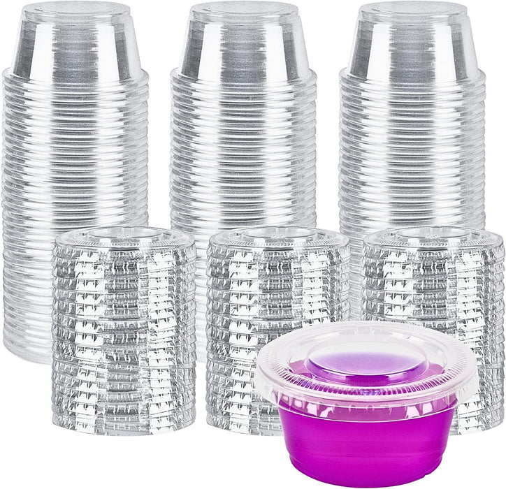 Disposable Jello Shot Cups with Lids