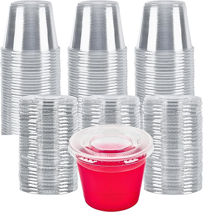 Disposable Jello Shot Cups with Lids