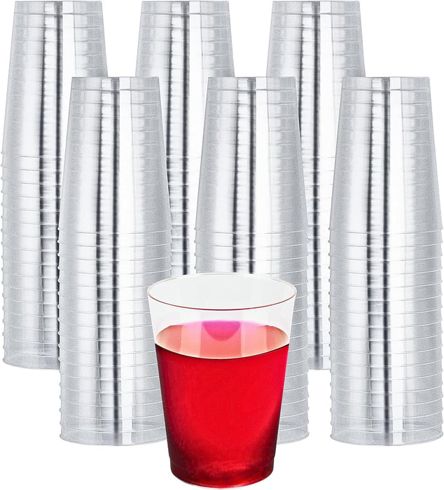 Tumblers Plastic Clear Cups | Pack of 100